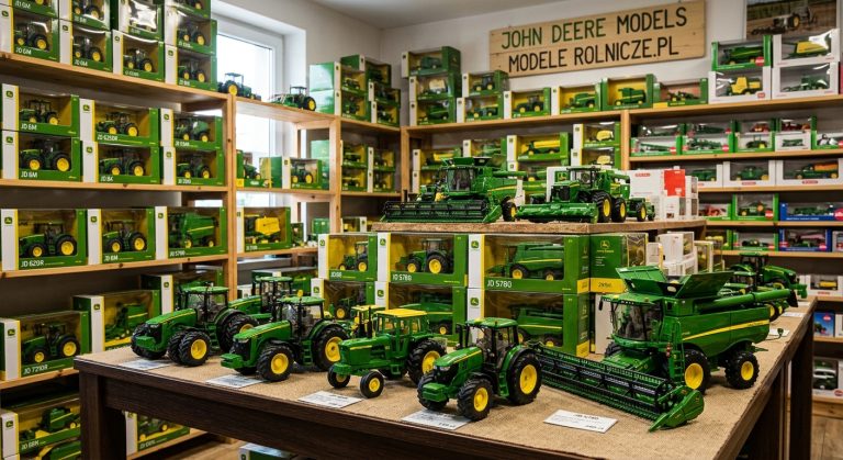 Modele John Deere – realistyczne miniatury i zabawki z ModeleRolnicze.pl